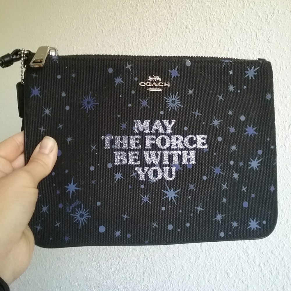 Coach Extra Large Star Wars Wristlet